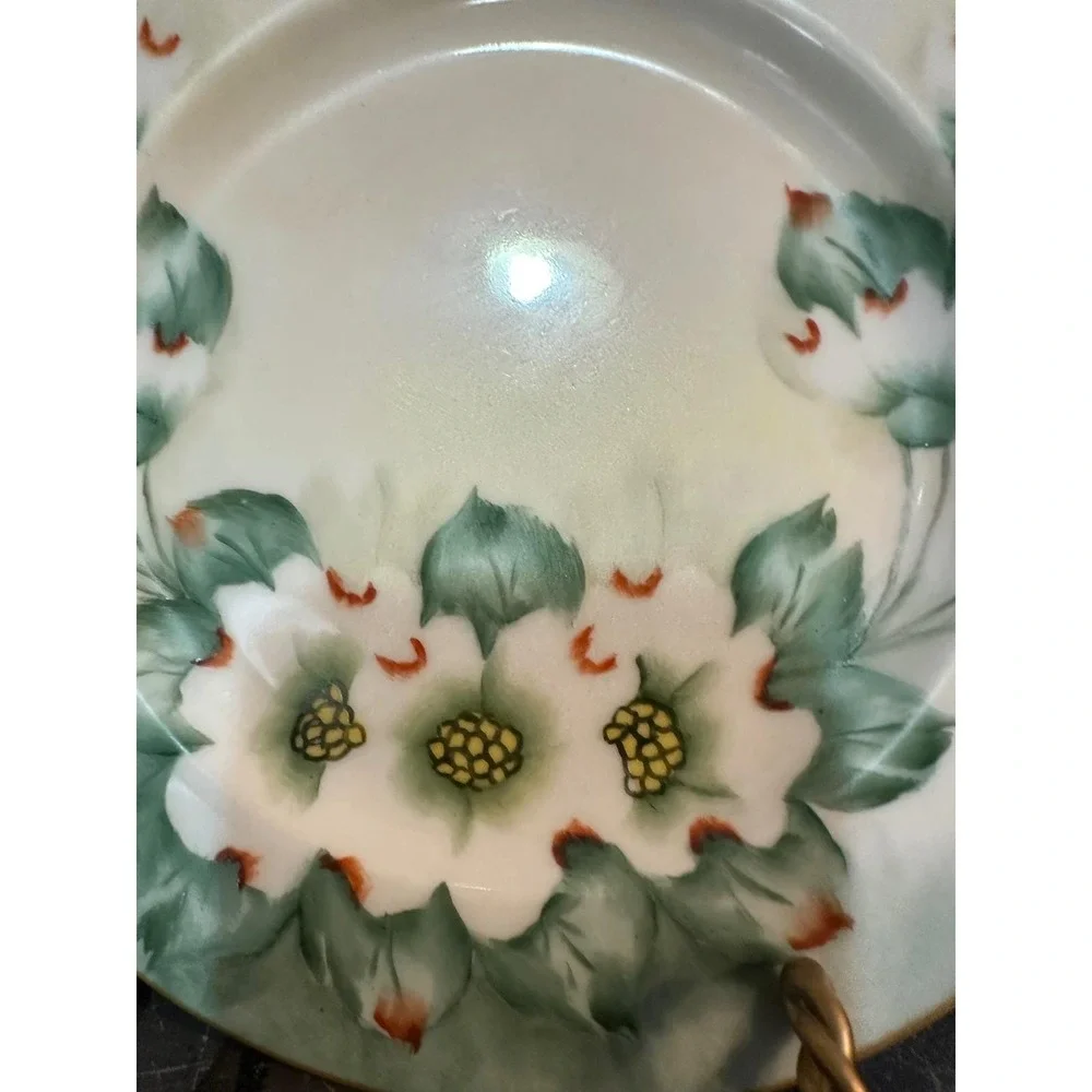 Vintage‎ 1944 Royal Bavarian Hutschenreuther Plate & Thomas Bavaria Cup Set